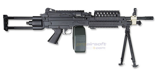 Cybergun FN Mk46 Minimi sähköase, musta