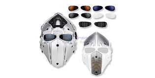 Diablo SP90 Ronin Full Face Mask Silver