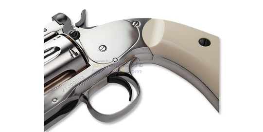 ASG Schofield 6" 4,5mm CO2 Revolver, Rifled, Silver