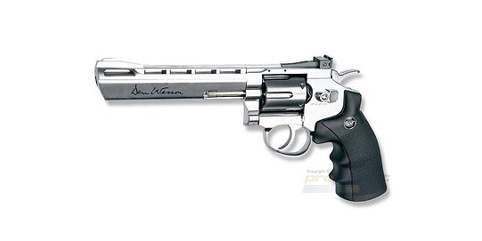 ASG Dan Wesson Pellet Gun 6" 4,5mm CO2 Silver