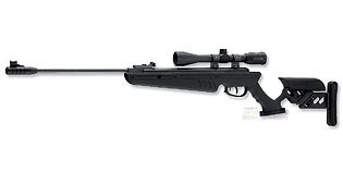 Swiss Arms TG1 Airgun 4.5mm with Scope, Black