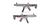 King Arms PDW 9mm SBR Long AEG, Grey&Red