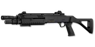 Bo Manufacture Fabarm STF/12-11" Compact Spring Shotgun, Black