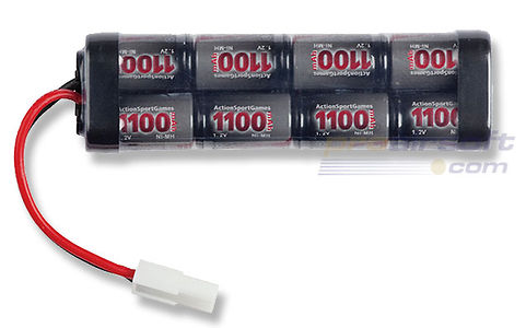 ASG 9.6V 1100mAh Mini Battery