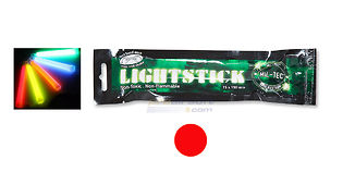 Mil-Tec Light Stick 150X15mm Red