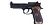 WE M92 Biohazard Samurai Edge Gas Pistol, Black