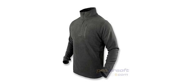 Condor Zip Fleece Pullover Black (XL)