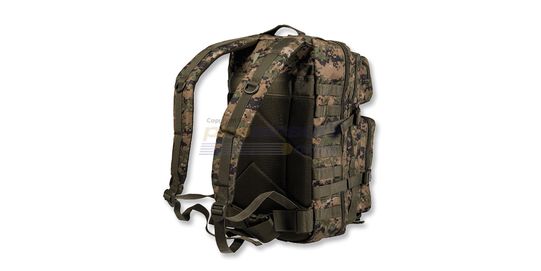 Mil-Tec Tactical Assault Pack 40L, Digital Woodland