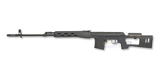 Dragunov SVD Sniper Rifle, Spring, Metal