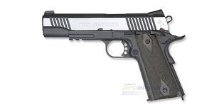 Cybergun Colt M1911 Rail GBB Dual Tone