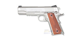 Cybergun Colt M1911 Rail CO2 blowback Silver