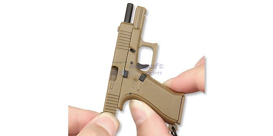 Diablo Keychain Glock 19, Tan