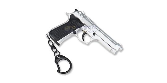 Diablo Keychain Beretta M92, Silver