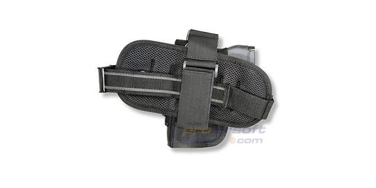 Swiss Arms Thigh Holster With Right Thigh Black