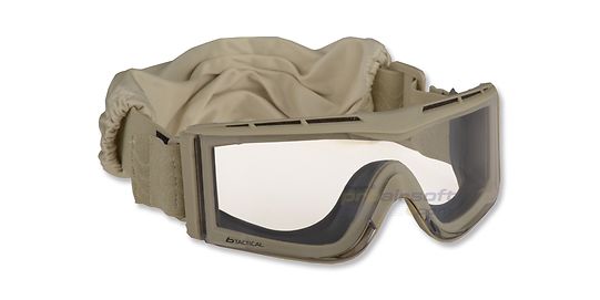 Bolle X810 Tactical Goggles, Tan