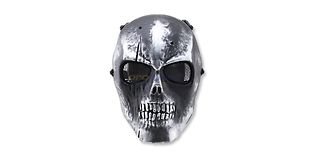 Diablo V1 Mesh Mask, Black Skull