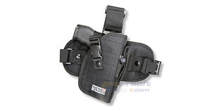 Swiss Arms Thigh Holster With Right Thigh Black