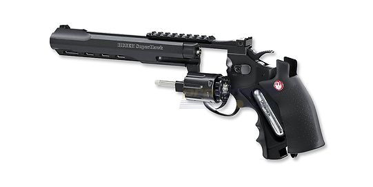 Umarex Ruger Super Hawk 8" CO2 revolveri, musta