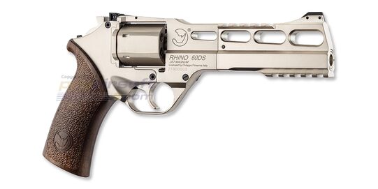 Bo Manufacture Chiappa Rhino 60DS CO2 Revolver, Silver