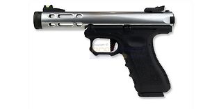 WE Galaxy G-Series Gas Pistol, Silver