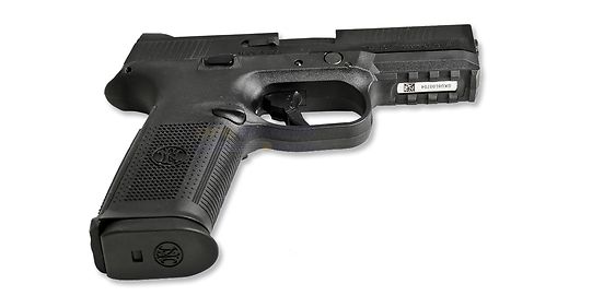Cybergun FN FNS-9 Gas Pistol, Metal, Black
