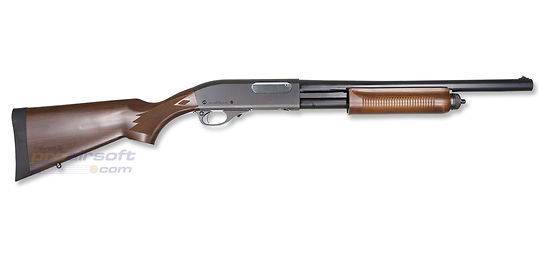 Marui M870 Gas Shotgun Wood Imitation