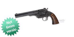 ASG Schofield 6" CO2 revolver Black