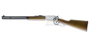 Umarex Cowboy Lever Action CO2 4.5mm Air Rifle, Silver
