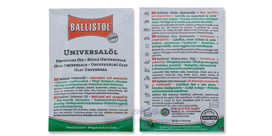 Ballistol Universal Cleaning Wipe