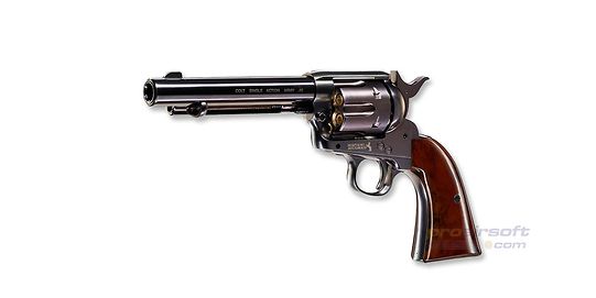 Umarex Colt Peacemaker .45 5,5" 4.5mm CO2 Revolver, Rifled Barrel, Blued