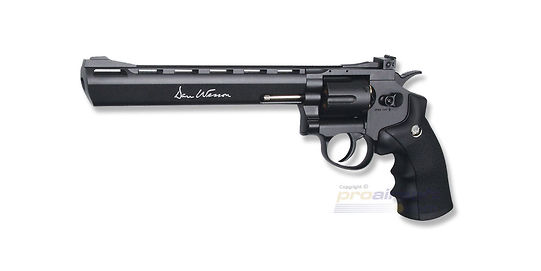 ASG Dan Wesson revolveri 8"  4,5mm CO2, musta