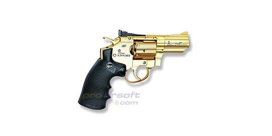 ASG Dan Wesson revolveri 2,5" 4,5mm CO2, kulta