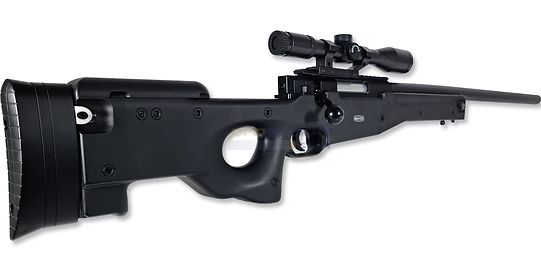 Cybergun Mauser SR tarkkuuskivääri, musta