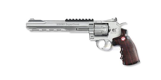 Umarex Ruger Super Hawk 8" CO2 Revolver, Silver