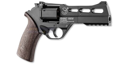Bo Manufacture Chiappa Rhino 50DS CO2 revolveri, musta