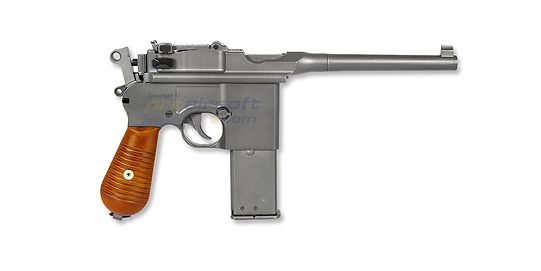 Mauser C96 kaasupistooli, metalli