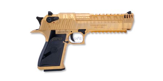 Cybergun Desert Eagle L6 GBB, Full Metal, Gold With Tiger Stripes