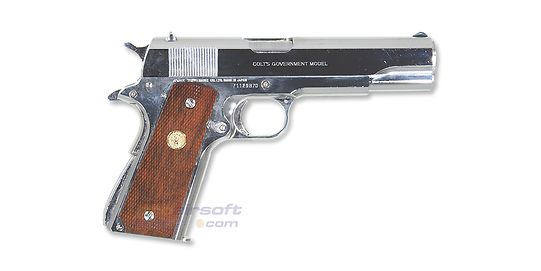 Marui Colt Mark IV Series 70 Nickel GBB