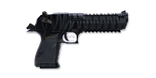 Cybergun Desert Eagle L6 GBB, Full Metal, Black With Tiger Stripes