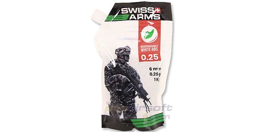 Swiss Arms biokuula 0,25g 4000kpl