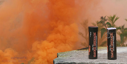 Enola Gaye Smoke Grenade Orange