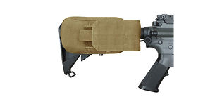 Condor M4 Buttstock Mag Pouch Tan