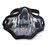ASG Metal Mesh Half Mask With Skull Print