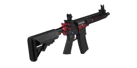 Cybergun Colt M4 Hornet sähköase (Mosfet), metalli punainen