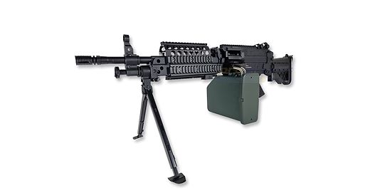 Cybergun FN Mk46 Minimi Machine Gun, Black