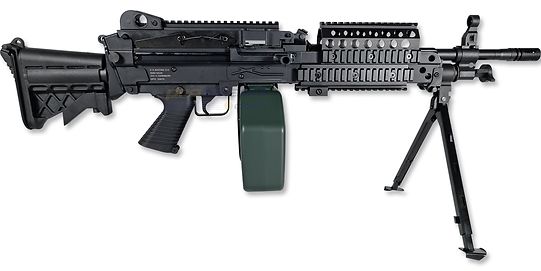 Cybergun FN Mk46 Minimi Machine Gun, Black