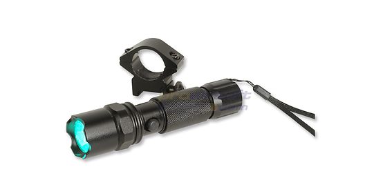 Swiss Arms tactical GREEN LED torch, 100 Lumen