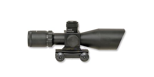 Rifle Scope 2.5-10X40 With Laser