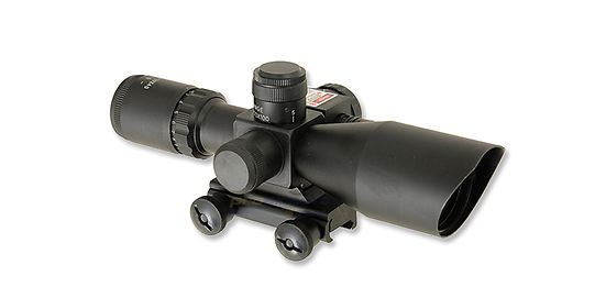 Rifle Scope 2.5-10X40 With Laser