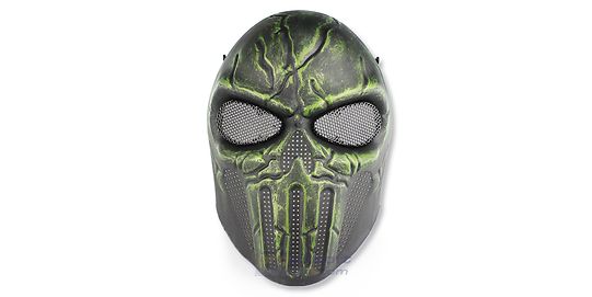 Diablo Chastener maski, vihreä/musta